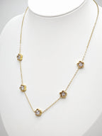 Collier en acier inoxydable - BLANC