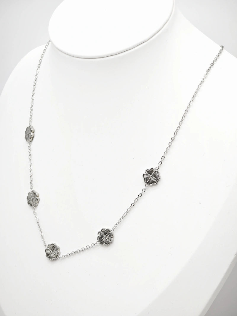 Collier en acier inoxydable - ARGENT