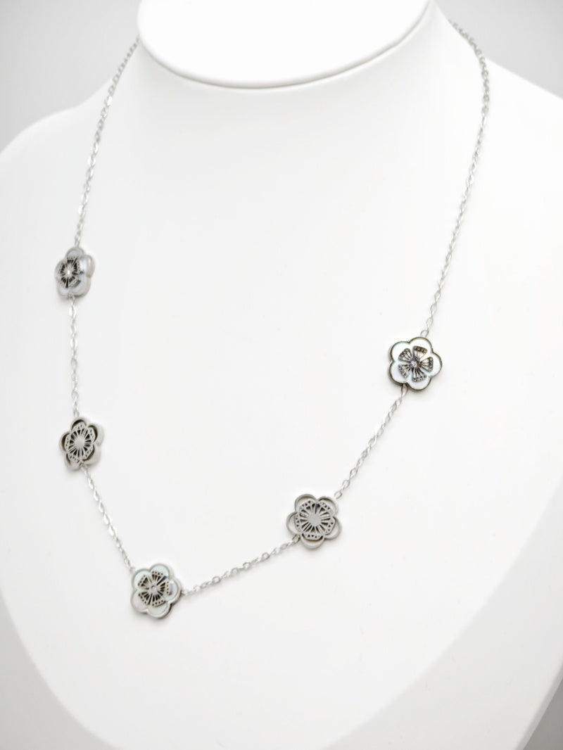 Collier en acier inoxydable - ARGENT