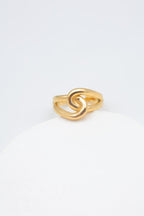 Bague en acier inoxydable ajustable - DORÉ