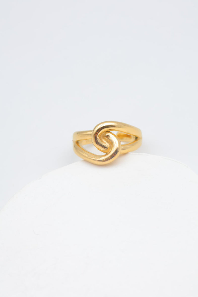 Bague en acier inoxydable ajustable - DORÉ