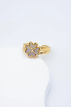 Bague en acier inoxydable ajustable - DORÉ