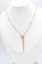 Collier en acier inoxydable - BLANC