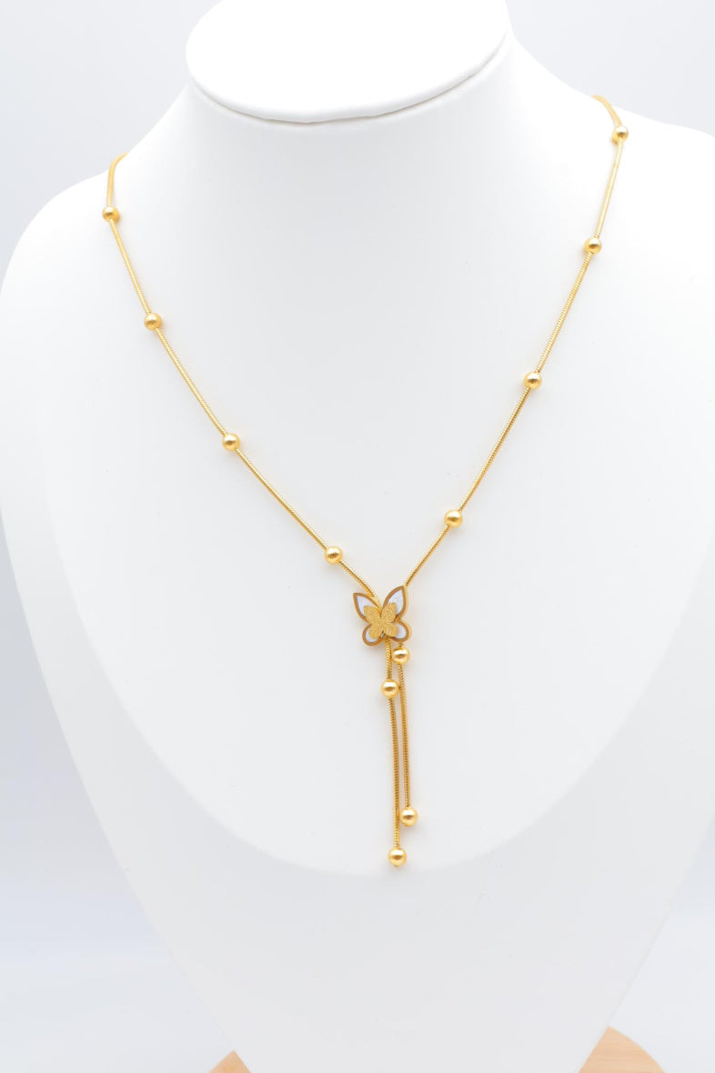 Collier en acier inoxydable - BLANC