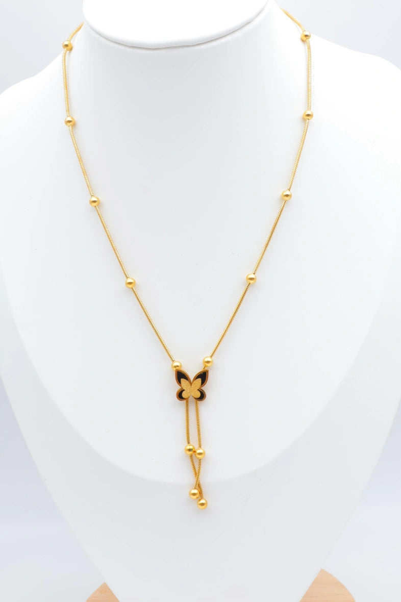 Collier en acier inoxydable - NOIR