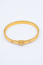 Bracelet - Jonc - Acier Inoxydable - DORÉ