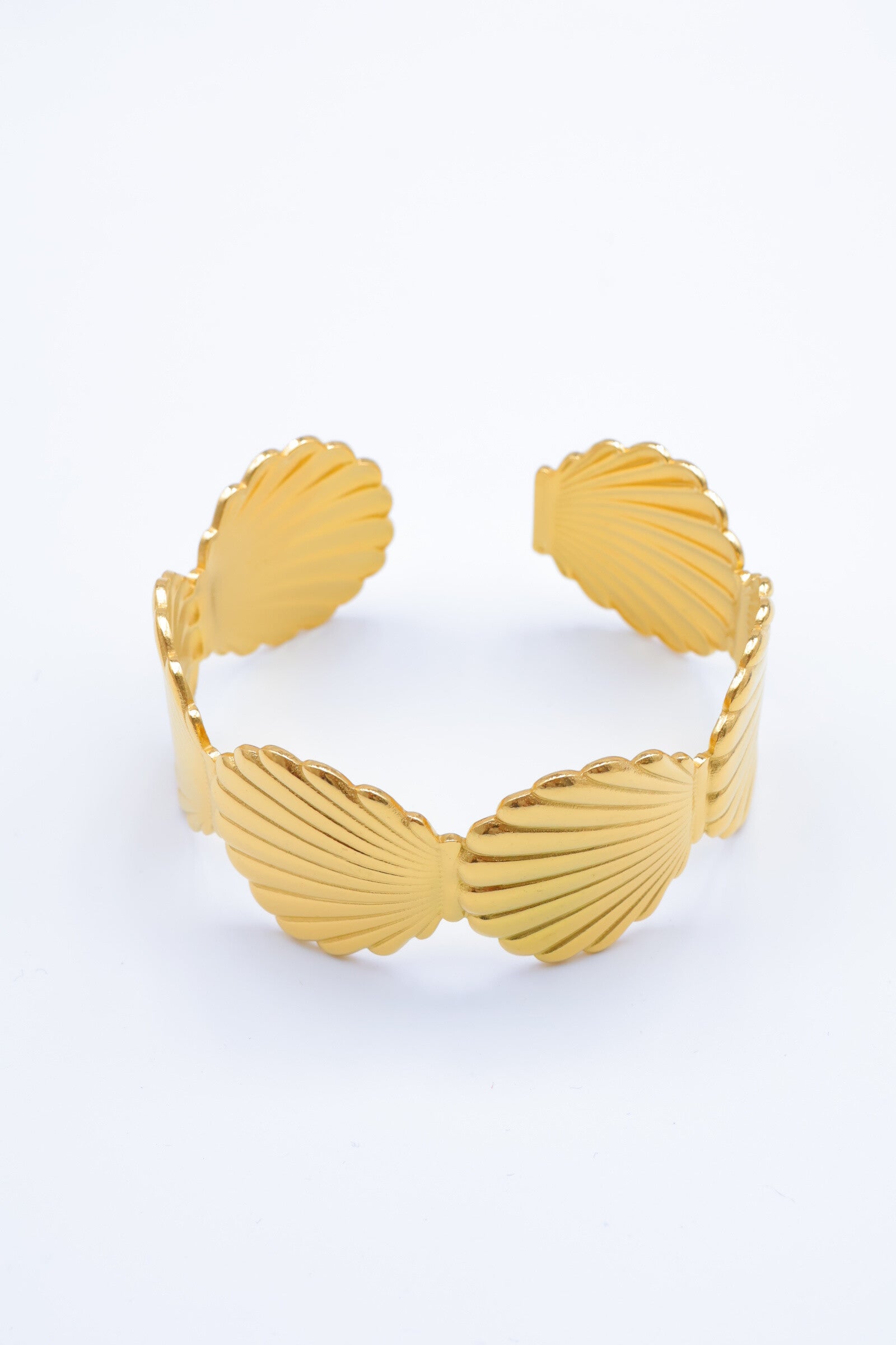 Bracelet jonc en acier inoxydable - DORÉ