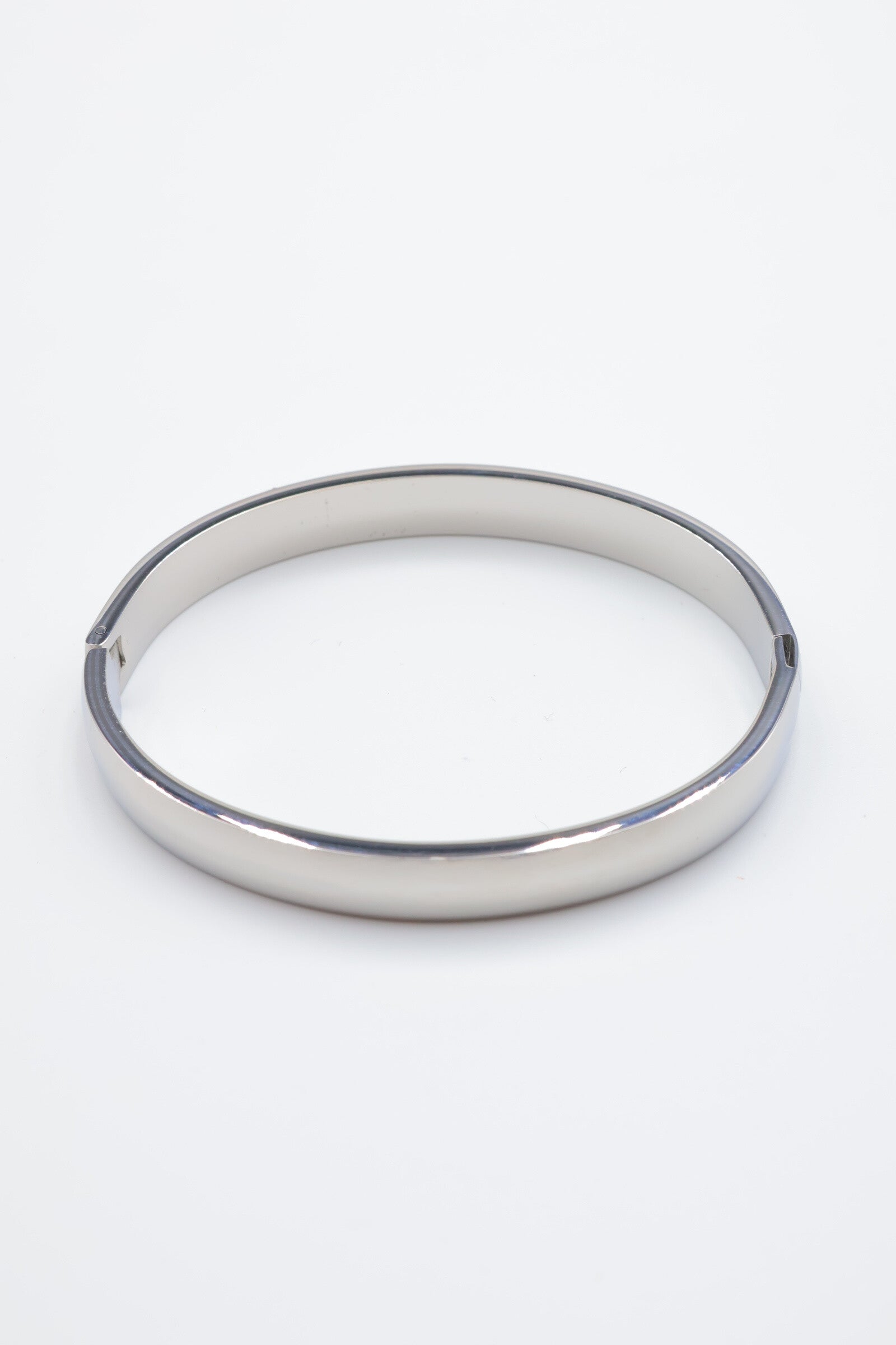 Bracelet jonc en acier inoxydable - ARGENT