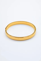Bracelet jonc en acier inoxydable - DORÉ
