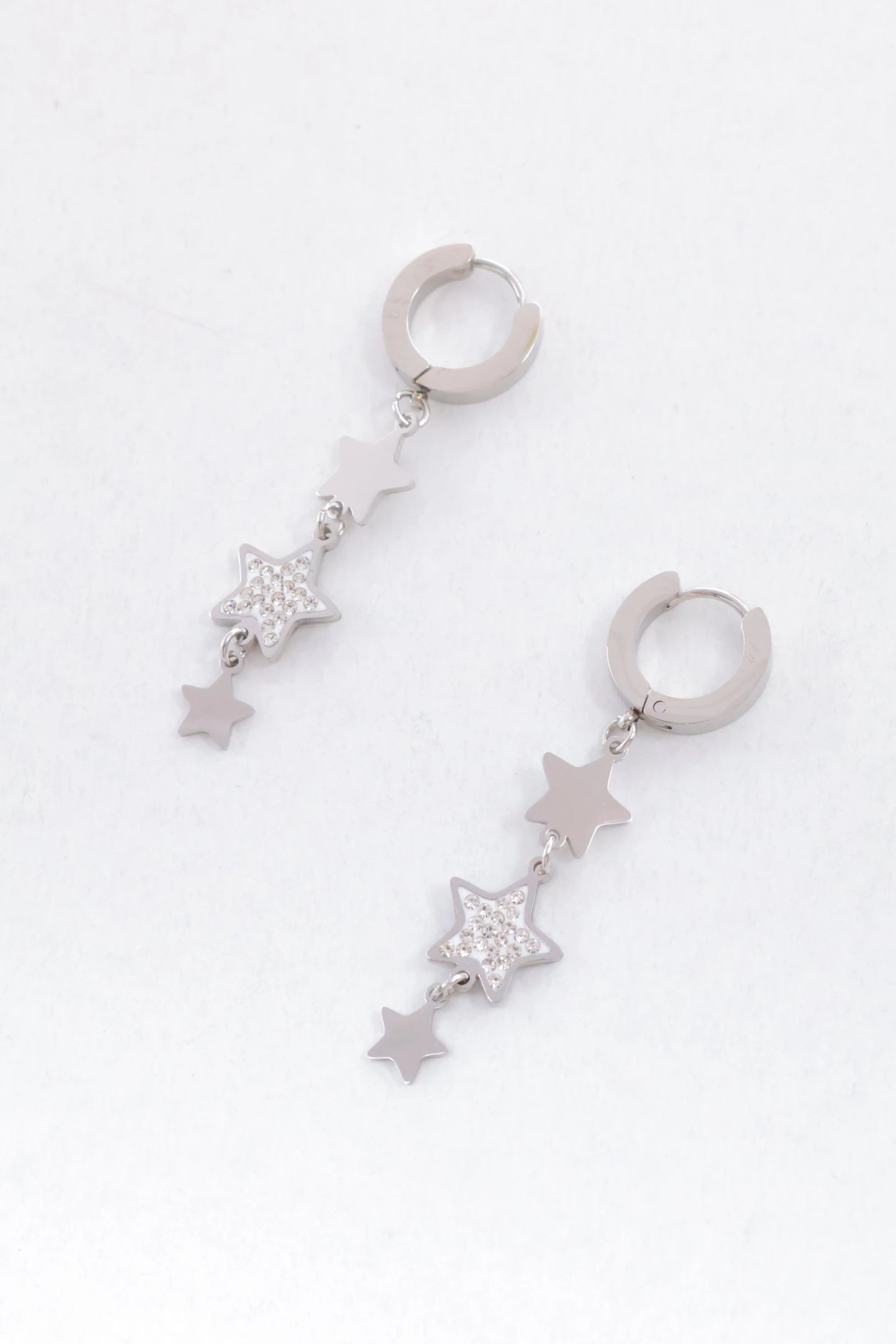 Boucles d’oreilles en acier inoxydable