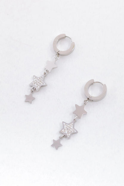 Boucles d’oreilles en acier inoxydable