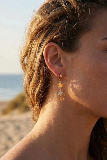Boucles d’oreilles en acier inoxydable