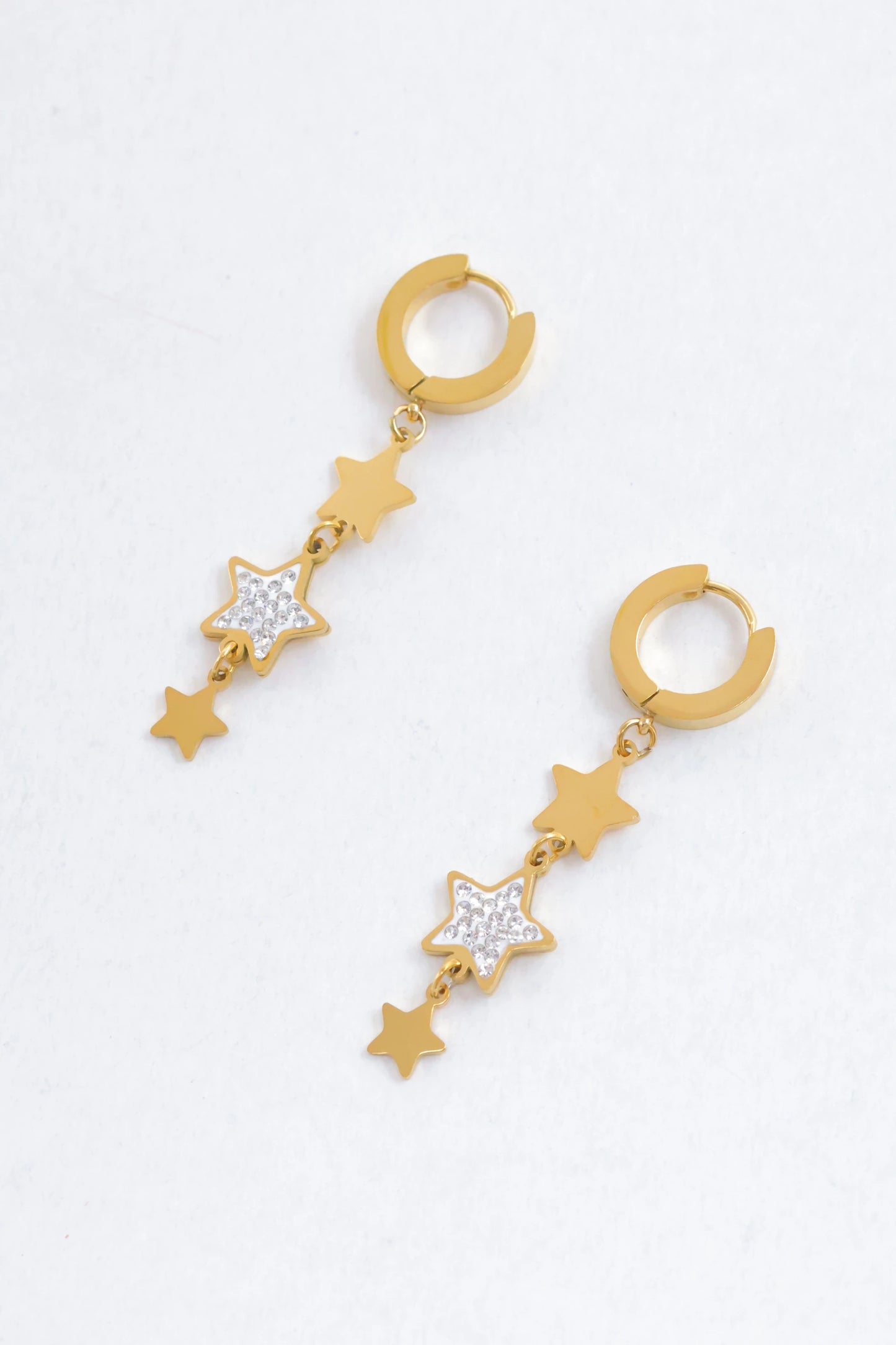 Boucles d’oreilles en acier inoxydable