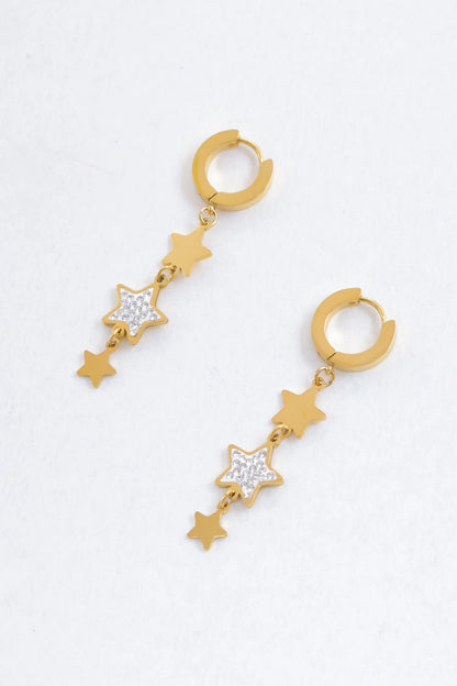 Boucles d’oreilles en acier inoxydable