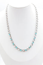Collier en acier inoxydable - ARGENT