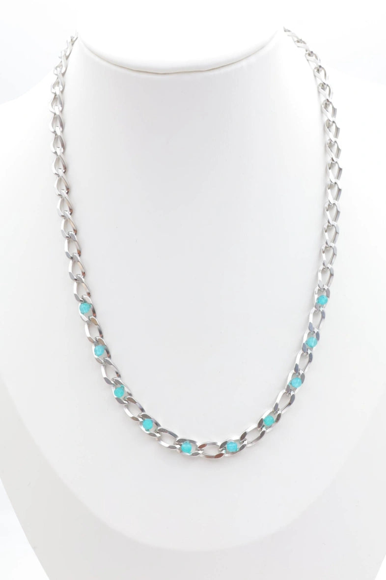 Collier en acier inoxydable - ARGENT