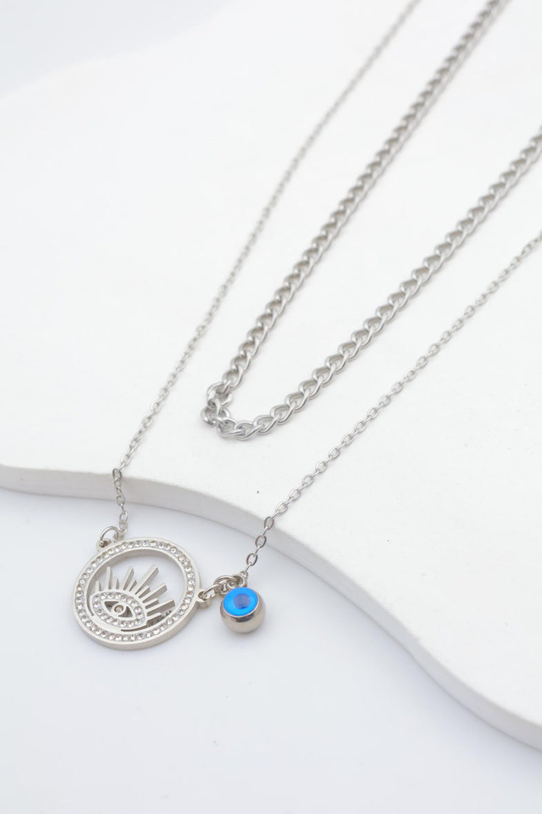 Collier en acier inoxydable - ARGENT