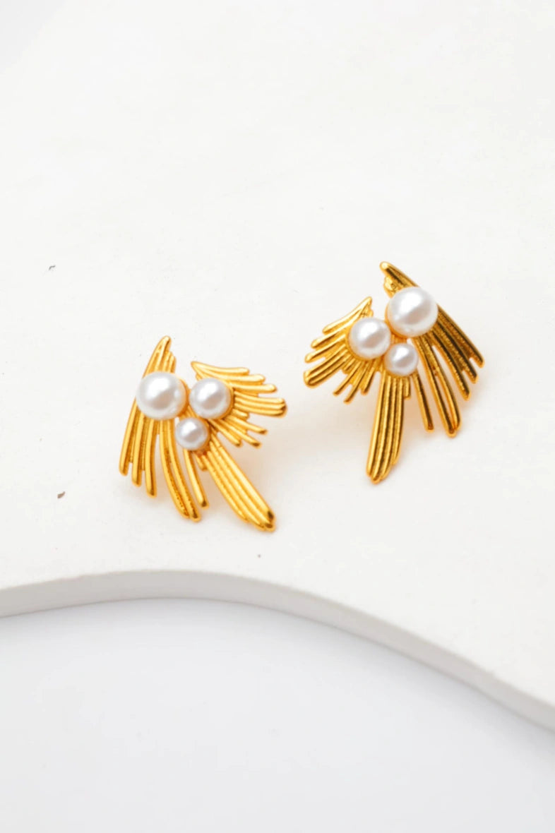 Boucles d'oreilles en acier inoxydable - DORÉ