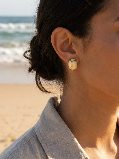 Boucles d’oreilles en acier inoxydable