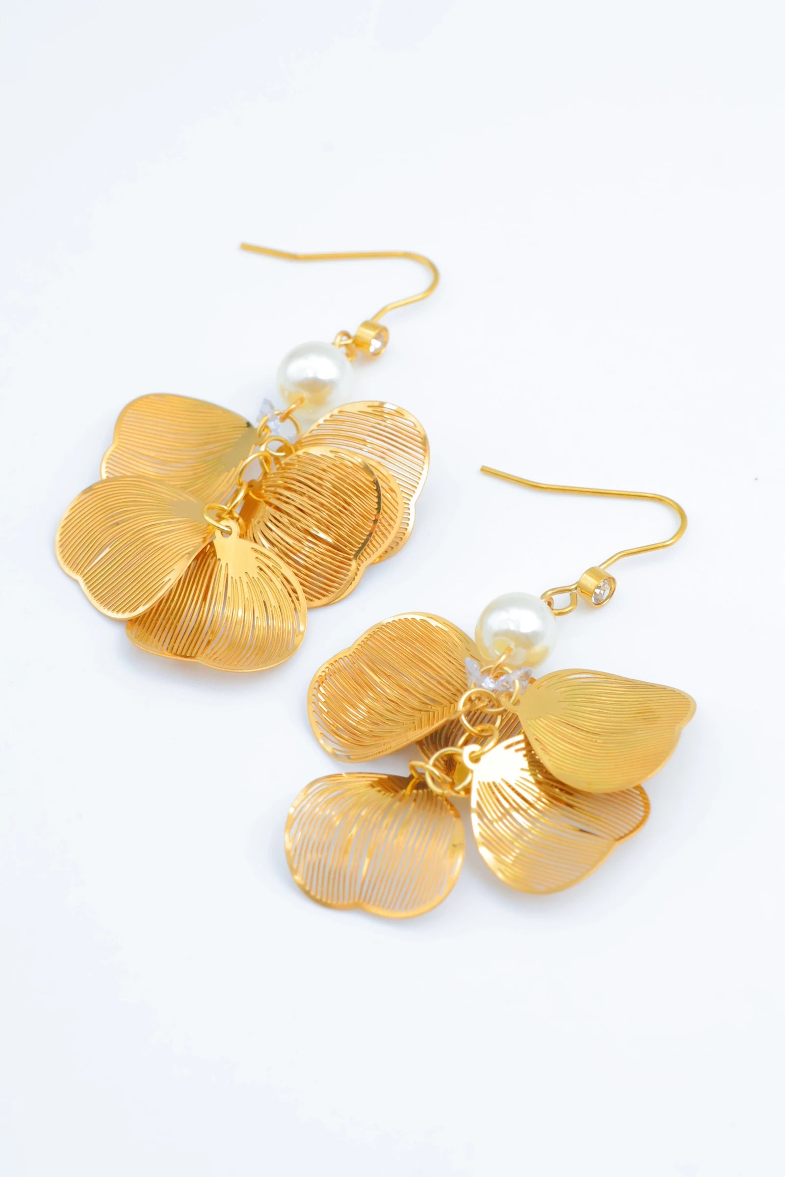 Boucles d'oreilles en acier inoxydable - DORÉ