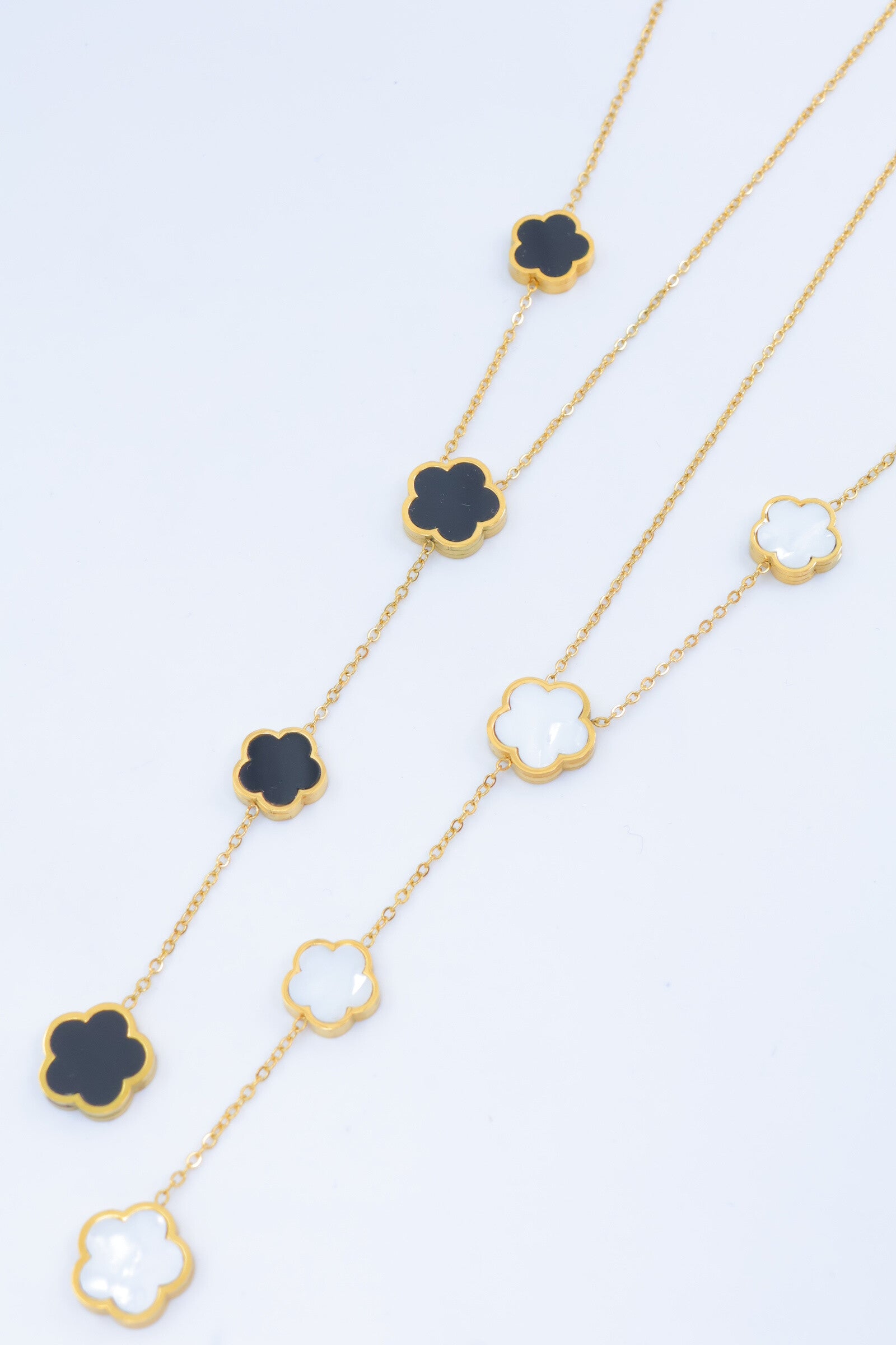 Collier en acier inoxydable - BLANC