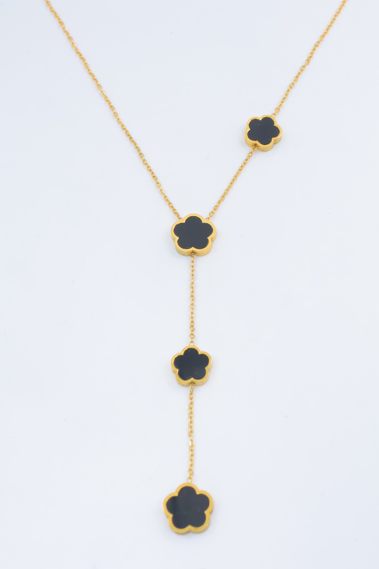 Collier en acier inoxydable - NOIR