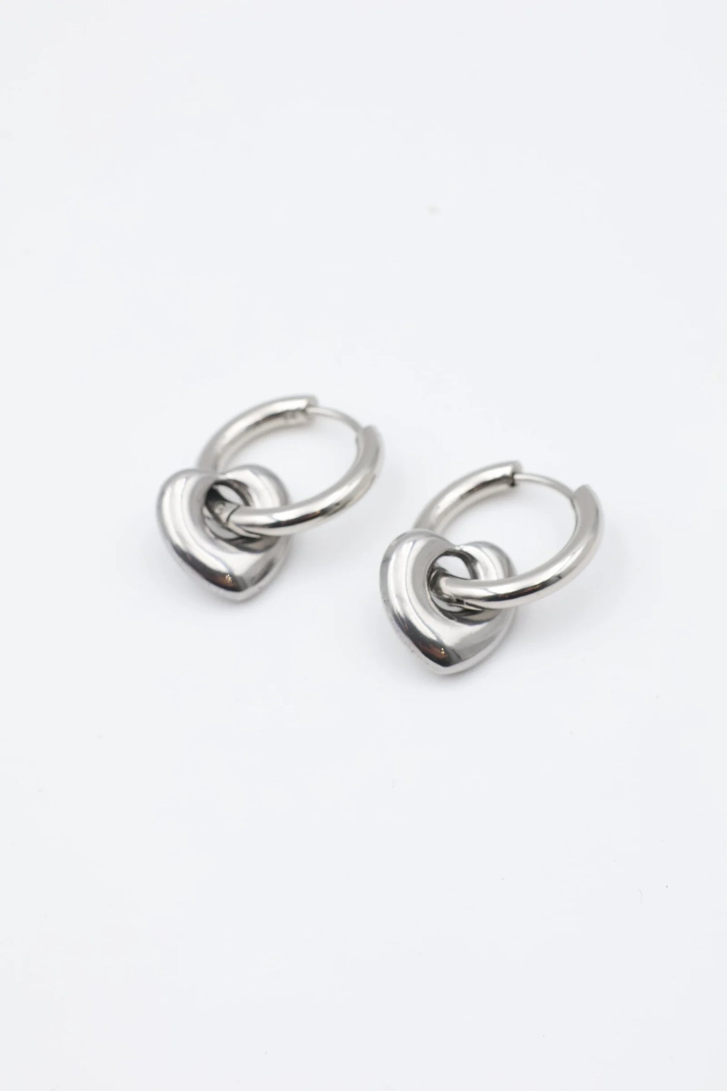 Boucles d’oreilles en acier inoxydable