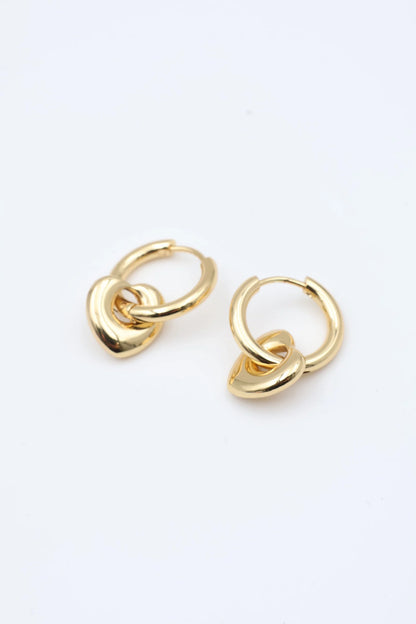 Boucles d’oreilles en acier inoxydable