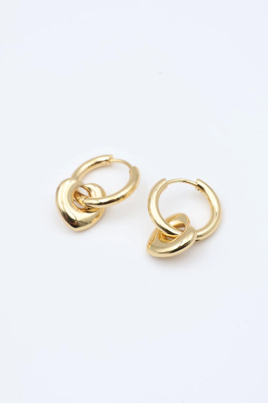 Boucles d’oreilles en acier inoxydable
