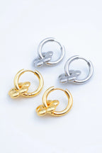 Boucles d'oreilles en acier inoxydable - DORÉ