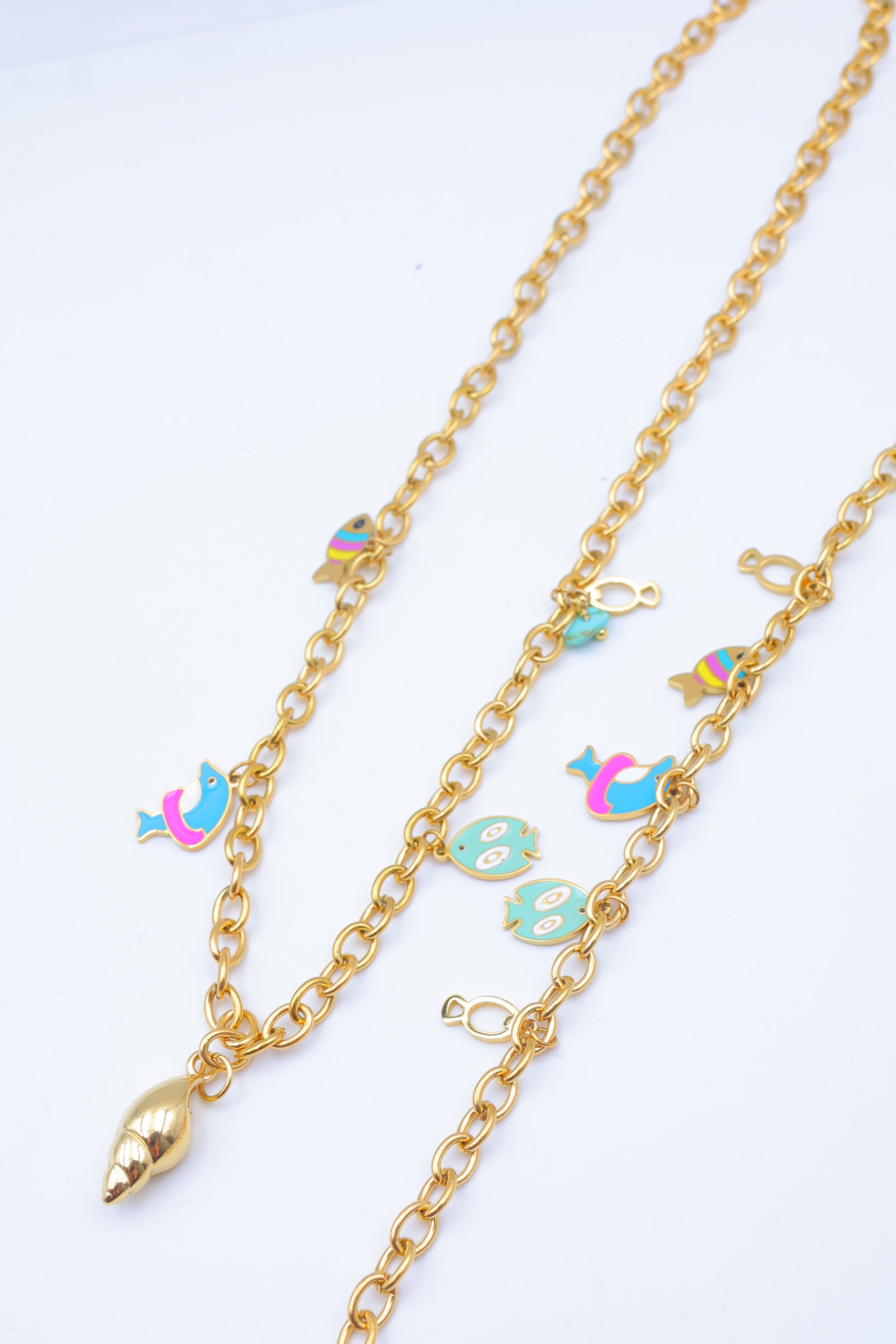 Parure de bijoux en acier inoxydable - DORÉ