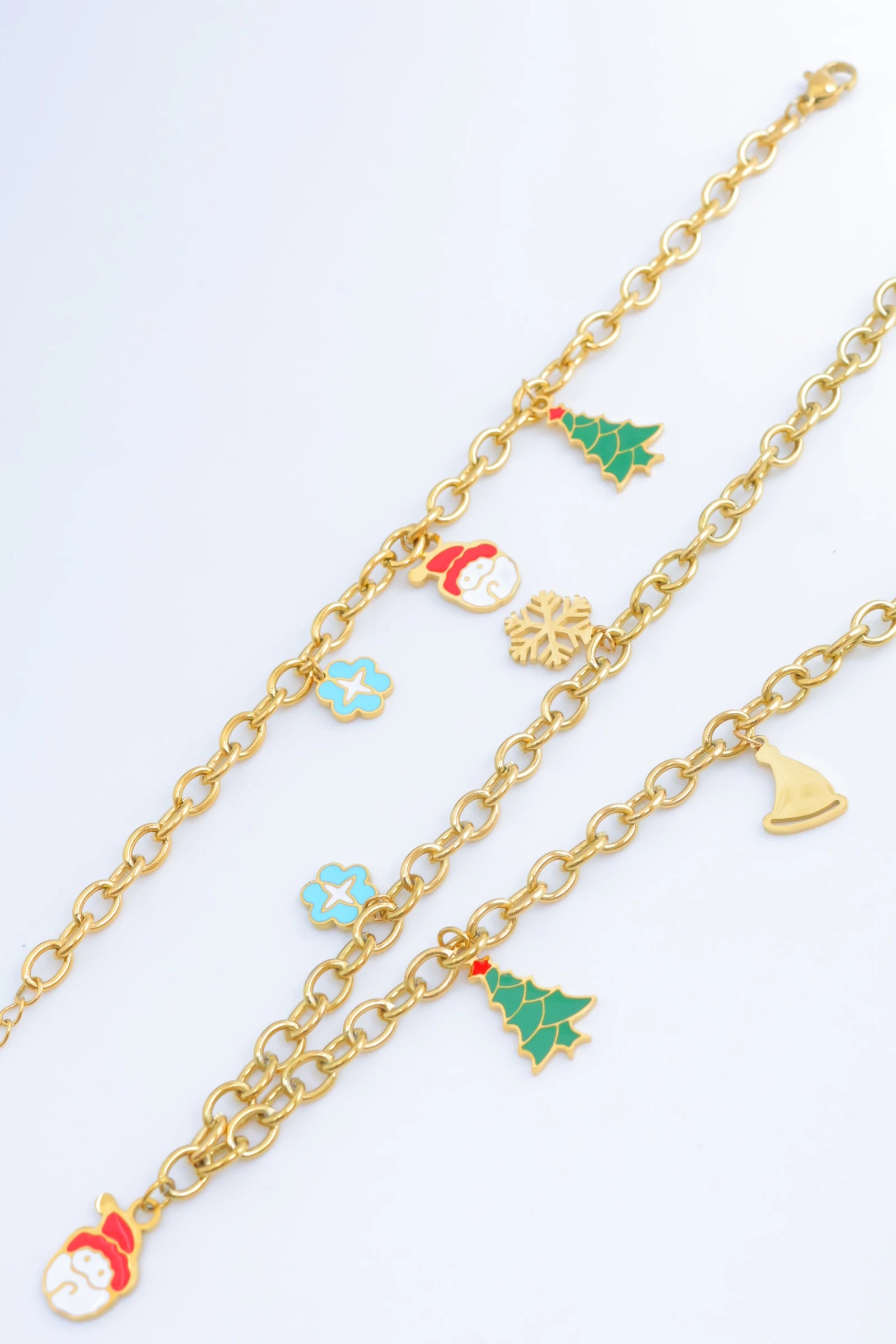 Parure de bijoux en acier inoxydable - DORÉ
