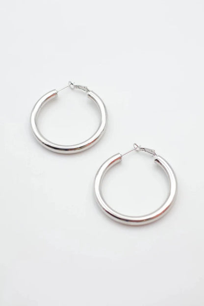 Boucles d’oreilles en acier inoxydable
