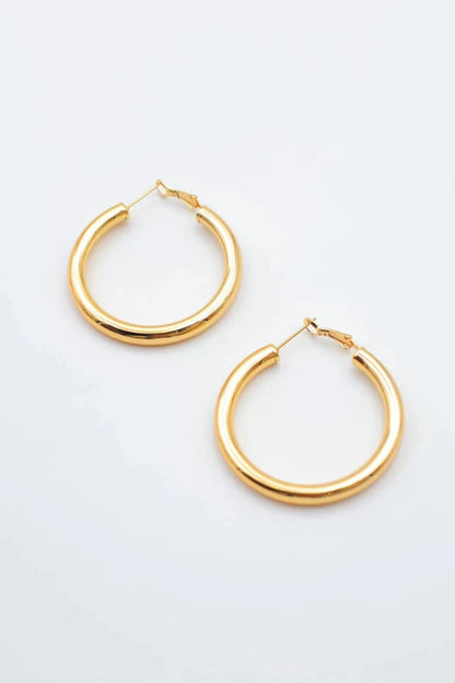 Boucles d’oreilles en acier inoxydable