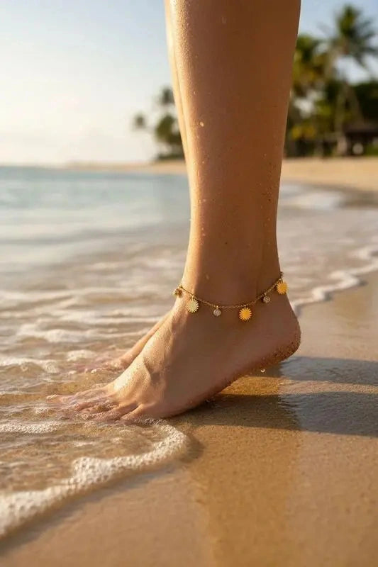 Chaînes de cheville en acier inoxydable