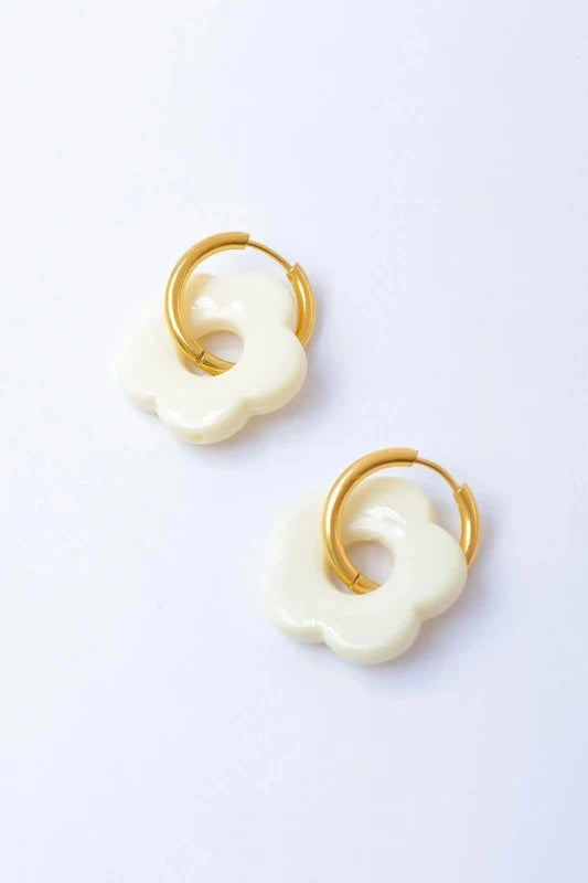 Boucles d’oreilles en acier inoxydable