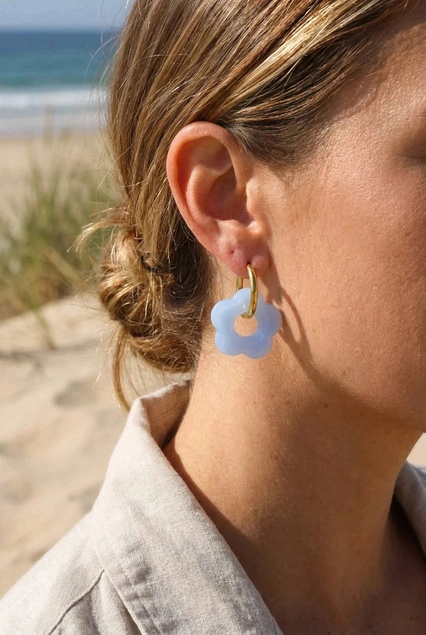 Boucles d’oreilles en acier inoxydable