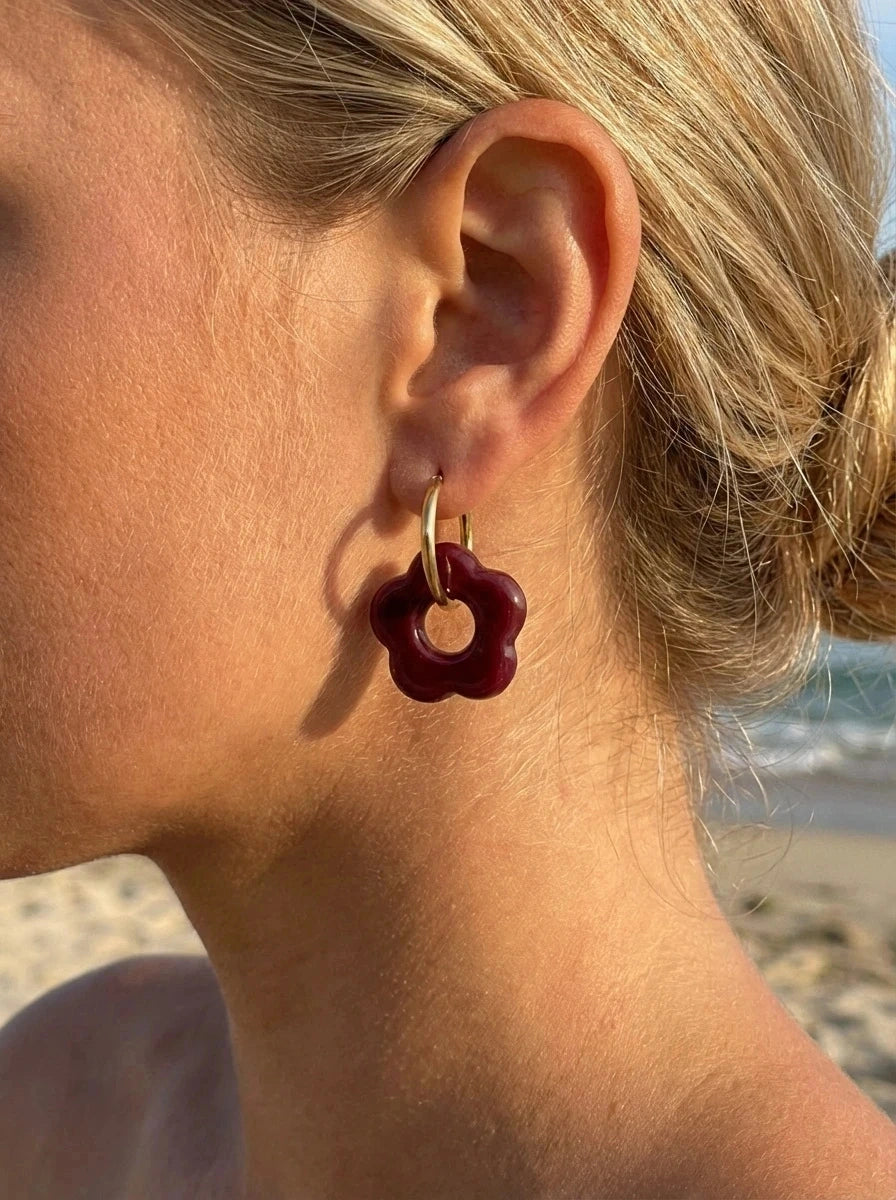 Boucles d’oreilles en acier inoxydable
