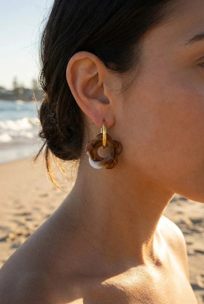 Boucles d’oreilles en acier inoxydable