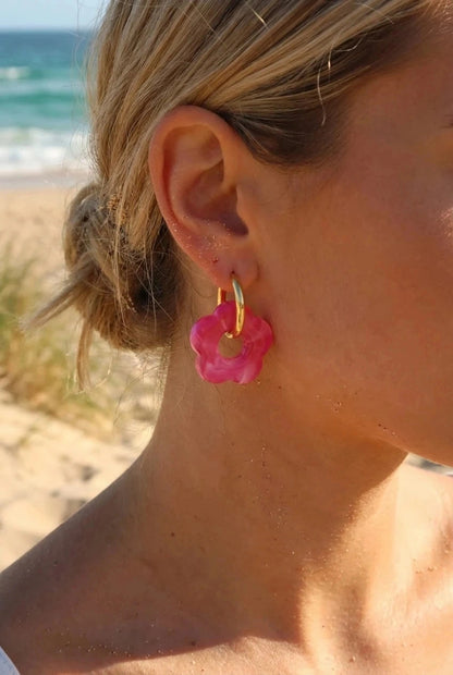 Boucles d’oreilles en acier inoxydable