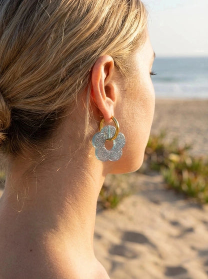 Boucles d’oreilles en acier inoxydable