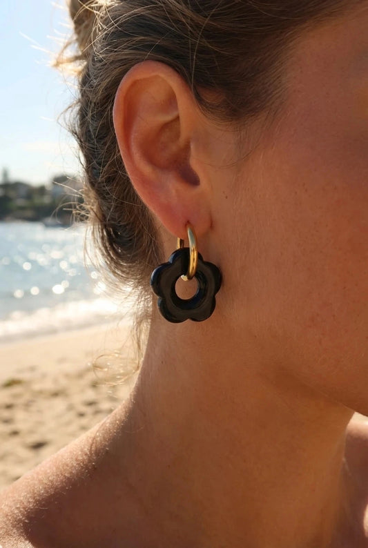 Boucles d’oreilles en acier inoxydable