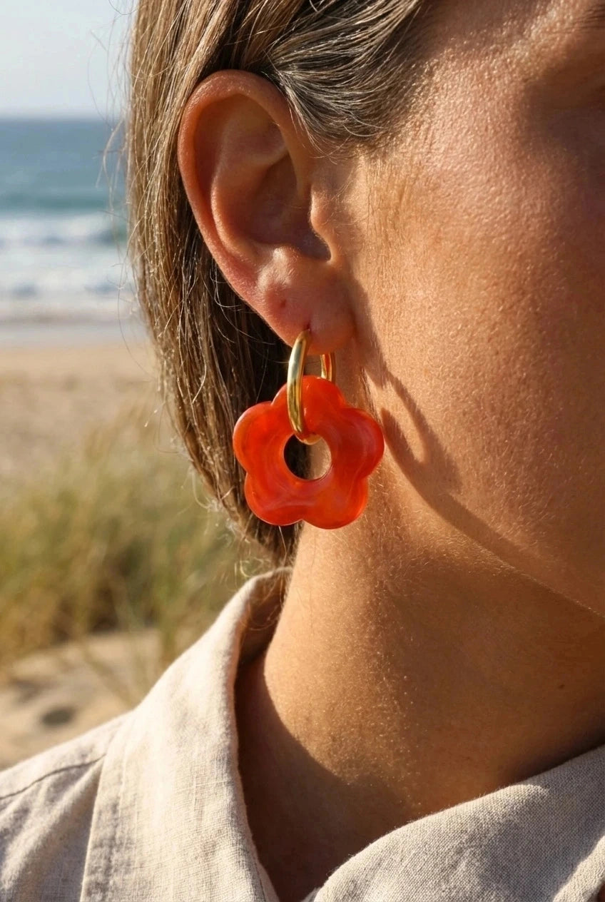 Boucles d’oreilles en acier inoxydable