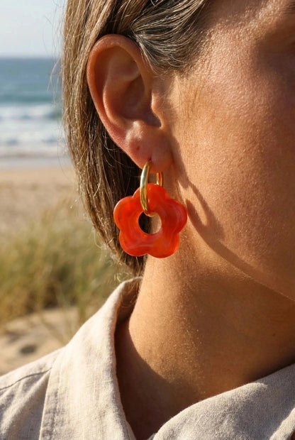 Boucles d’oreilles en acier inoxydable