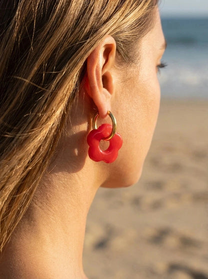Boucles d’oreilles en acier inoxydable