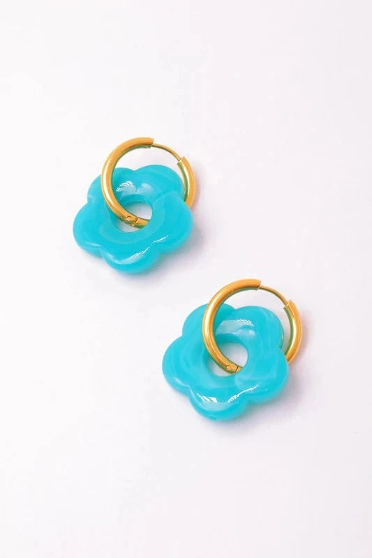 Boucles d’oreilles en acier inoxydable