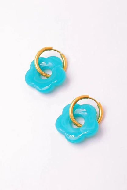 Boucles d’oreilles en acier inoxydable