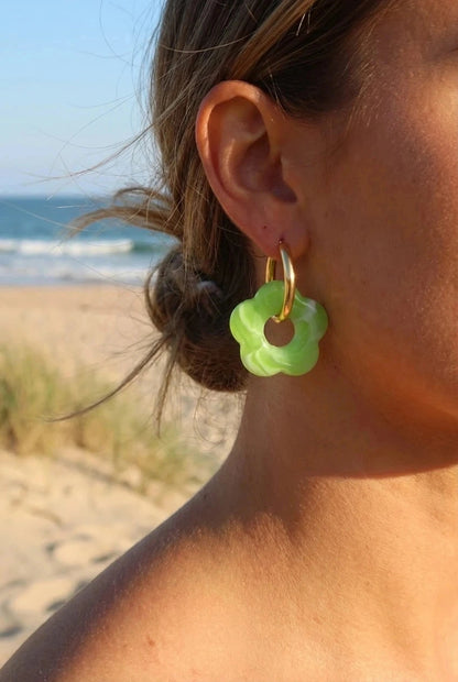 Boucles d’oreilles en acier inoxydable