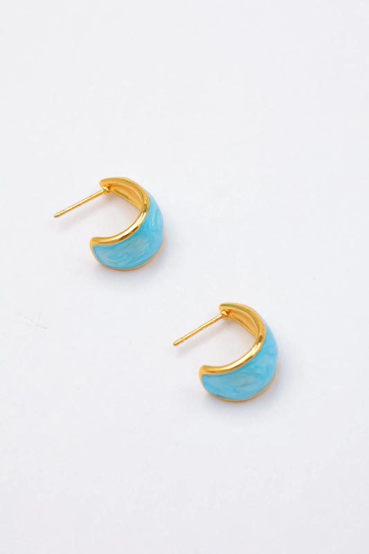 Boucles d’oreilles en acier inoxydable