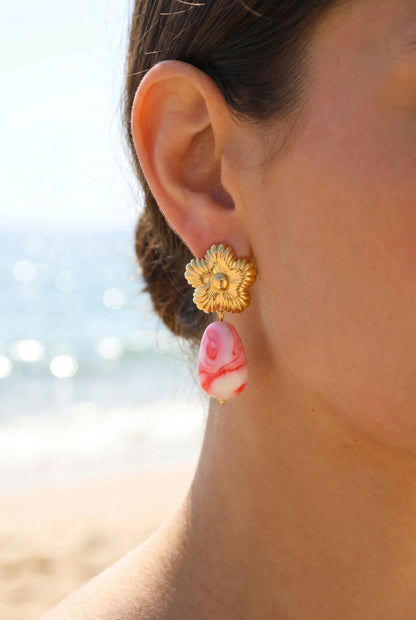 Boucles d’oreilles en acier inoxydable